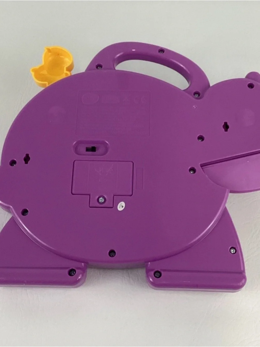 VTech Spinning Lights Learning Hippo Interactive Animal Alphabet Toddler Toy